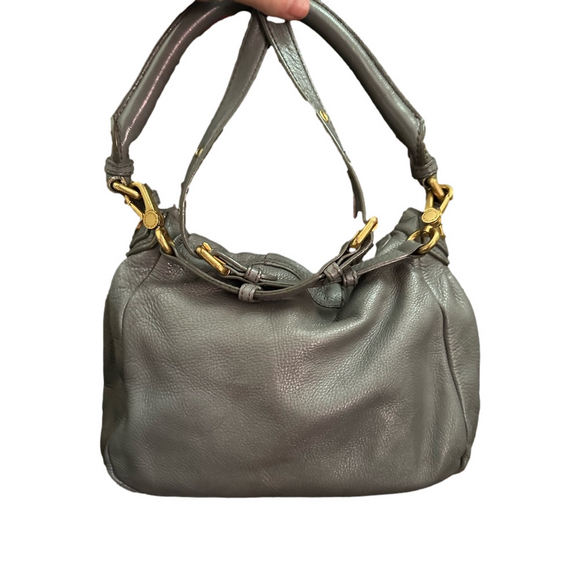 Marc by Marc Jacobs Crossbody Leather Purse with Gold Toned Hardware, Imperfect - Picture 5 of 10